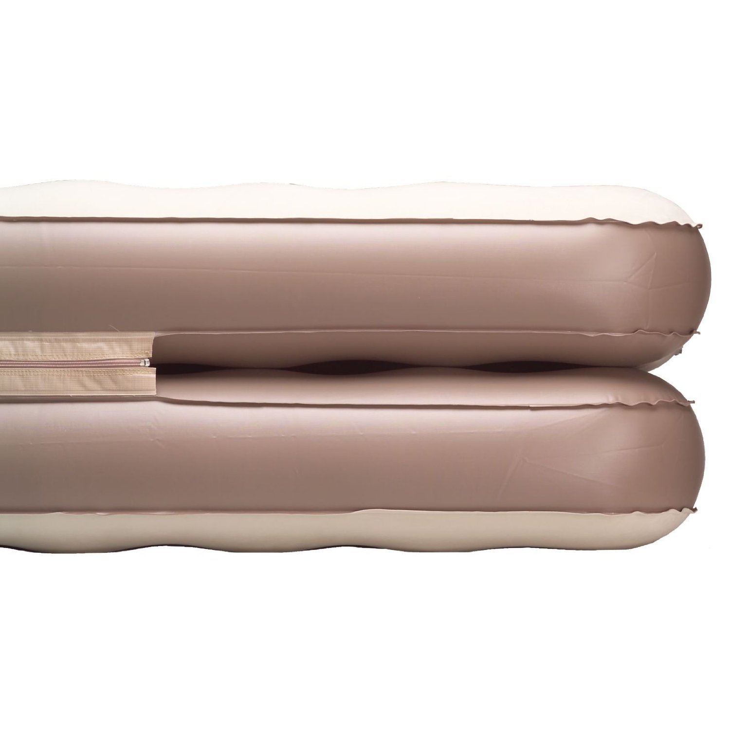 double air bed from the side